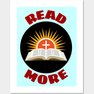 Read More | Christian Reminder To Read Bible Posters and Art